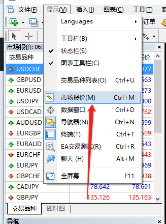 交易品种栏目