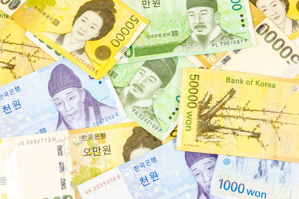 外汇,货币,韩元