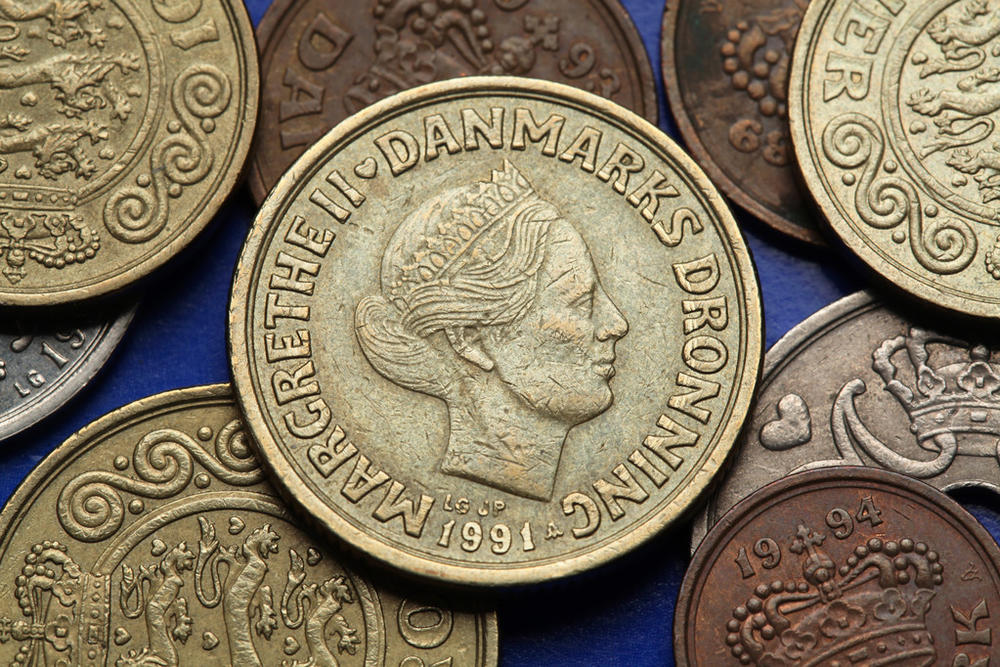 丹麦克朗硬币面值图片