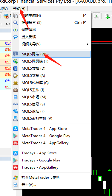 mt4登录MQL5网站