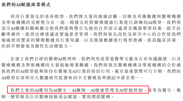 微医招股书