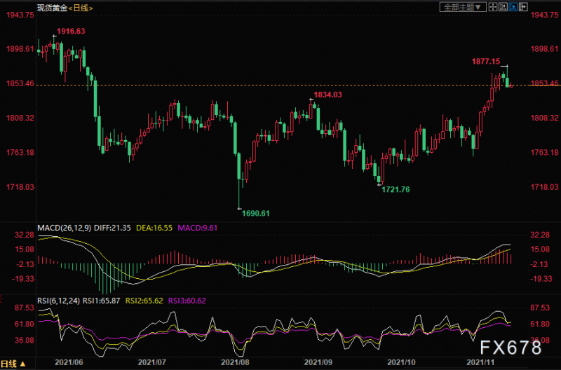 11月17日黄金交易策略：下行压力犹存，后市继续看涨