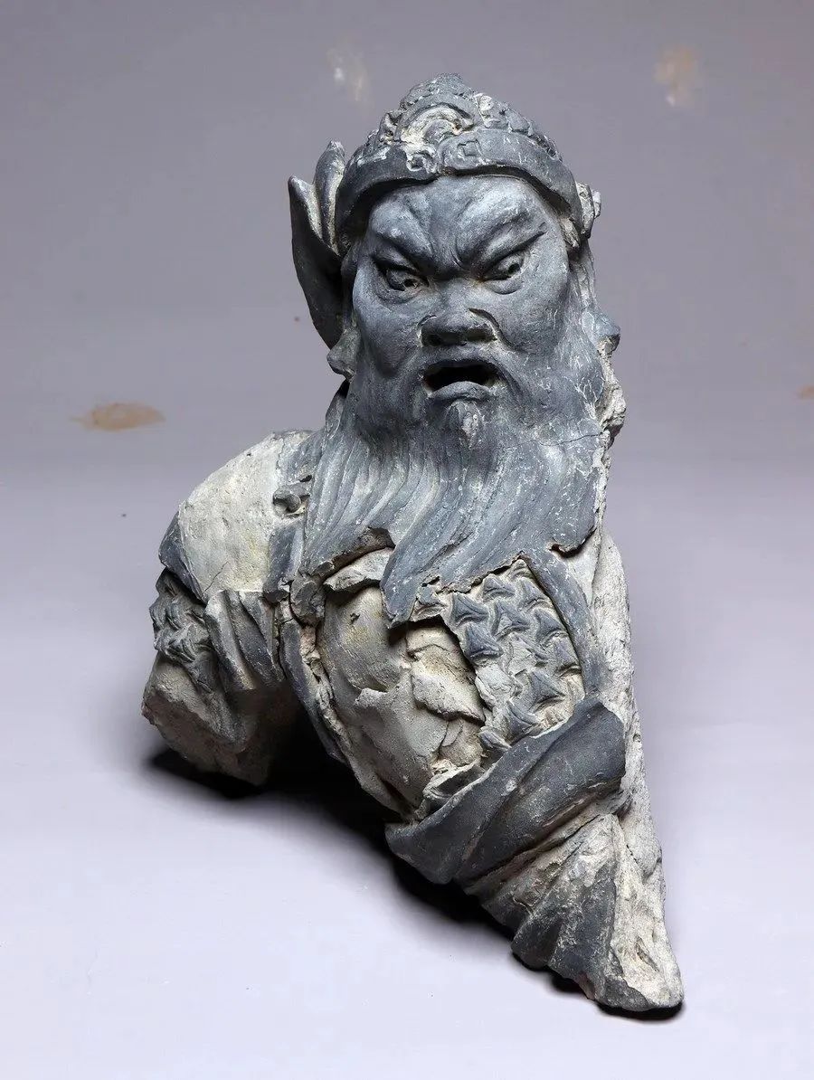 金中都光源里遗址出土的陶塑关公像（图源国家文物局）