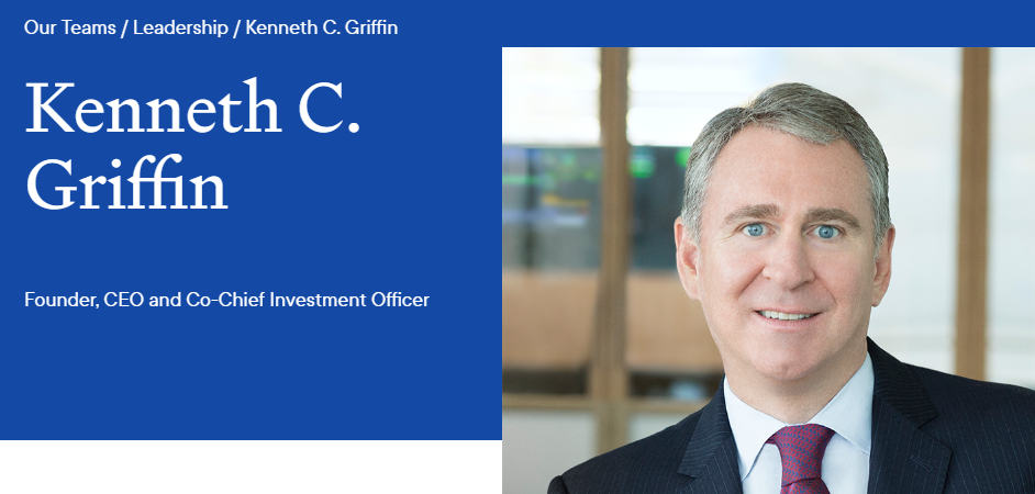 格里芬 来源：城堡投资官网