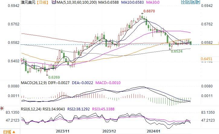 1月31日汇市观潮:日元和澳元技术分析