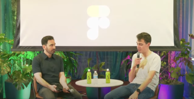 Dylan Field（左）与Arthur Mensch（右）