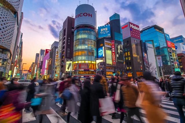 日本东京街头资料图 CNBC