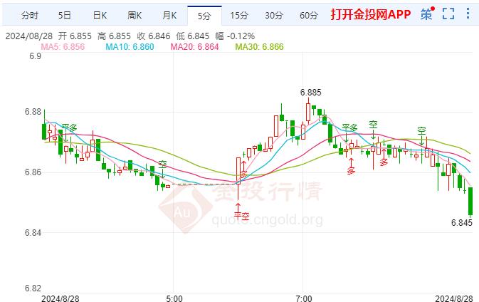 纸白银盘内看涨 地缘紧张局势推动避险需求