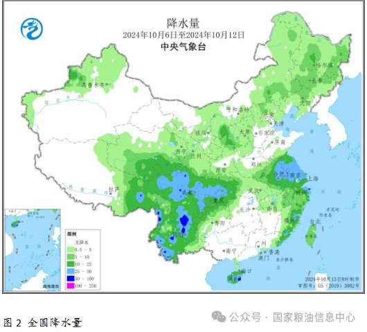 图3 全国日照距平百分率